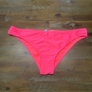 ✅ California Waves bright pink hipster swim bottoms EUC